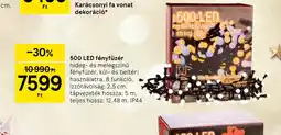 Tesco 500 LED fényfüzér ajánlat