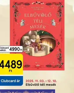 Tesco Elbűvölő téli mesék ajánlat