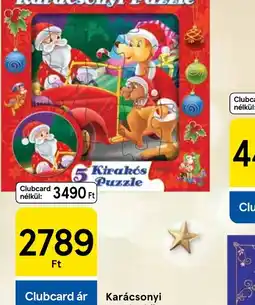 Tesco Karácsonyi Puzzle ajánlat