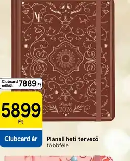 Tesco Planali heti tervező ajánlat
