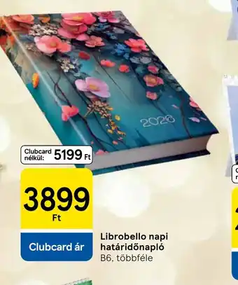 Tesco Librobello napi határidőnapl ajánlat