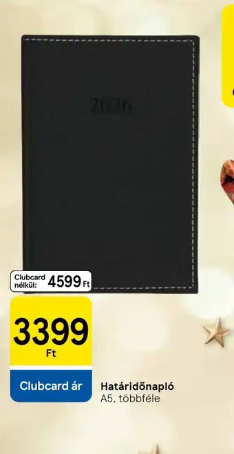 Tesco Határidőnapl ajánlat