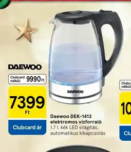 Tesco Daewoo DEK-1413 elektromos vízforral ajánlat
