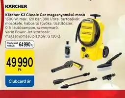 Tesco Kärcher K3 Classic Car magasnyomású mos ajánlat
