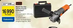 Tesco Black+Decker sarokcsiszol ajánlat