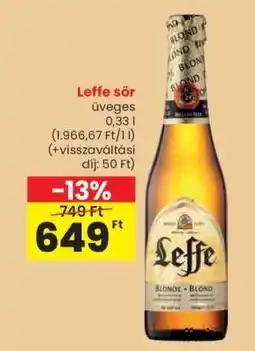 Spar Leffe sör ajánlat