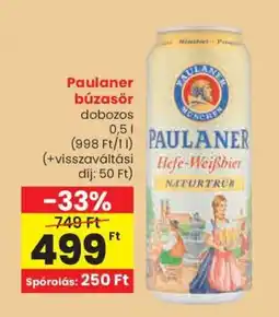 Spar Paulaner búzasör ajánlat