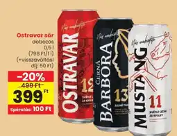 Spar Ostravar sör ajánlat