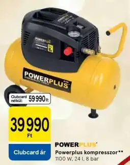 Tesco Powerplus kompresszor ajánlat