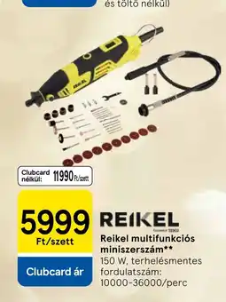 Tesco Reikel multifunkciós miniszerszám ajánlat
