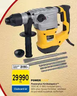 Tesco Powerplus fúrókalapács ajánlat