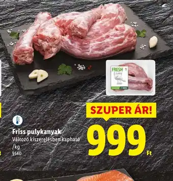 Lidl Friss pulykanyak ajánlat
