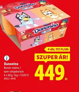 Lidl Danonino ajánlat