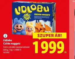 Lidl Lidlobu Csirke nuggets ajánlat