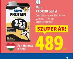 Lidl Mizo PROTE!N tejital ajánlat