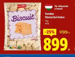Lidl Sondey Háztartási keksz ajánlat