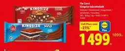 Lidl Fin Carré Kingsize tejcsokoládé ajánlat