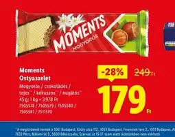 Lidl Moments Ostyaszelet ajánlat
