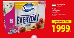 Lidl Ooops! Toalettpapír ajánlat