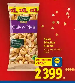 Lidl Alesto Selection Kesudi ajánlat