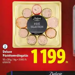 Lidl Deluxe Pástétomválogatás ajánlat
