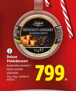 Lidl Deluxe Pohárdesszert ajánlat