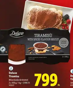 Lidl Deluxe Tiramisu ajánlat