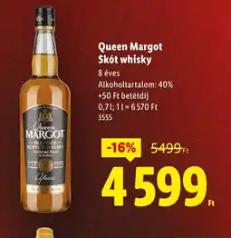 Lidl Queen Margot Skt whisky ajánlat