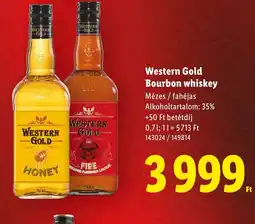 Lidl Western Gold Bourbon whiskey ajánlat