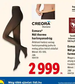 Lidl Esmara® Női thermo harisnyanadrág ajánlat