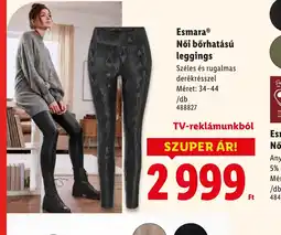 Lidl Esmara® Női bőrhatású leggings ajánlat