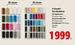 Lidl Crelando® Varrkellékek ajánlat