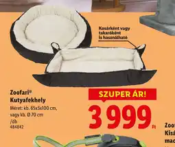 Lidl Zoofari Kutyafekhely ajánlat