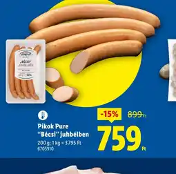 Lidl Pikok Pure Bécsi ajánlat