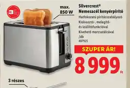 Lidl Silvercrest® Nemesacél kenyérpirít ajánlat