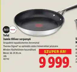 Lidl Tefal Jamie Oliver serpenyő ajánlat