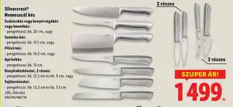 Lidl Silvercrest® Nemesacél kés ajánlat