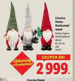 Lidl Livarno Home Karácsonyi man ajánlat