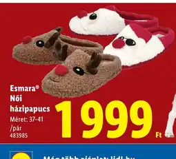 Lidl Esmara Női házipapucs ajánlat