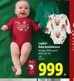 Lidl Lupilu Baba kombidressz ajánlat