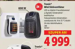 Lidl Tronic® Mini fűtőventilátor ajánlat