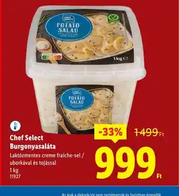 Lidl Chef Select Burgonyasaláta ajánlat
