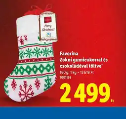 Lidl Favorina Zokni ajánlat