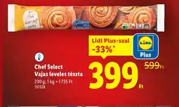 Lidl Chef Select Vajas leveles tészta ajánlat