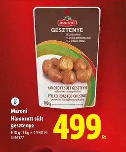 Lidl Maroni Gesztenye ajánlat