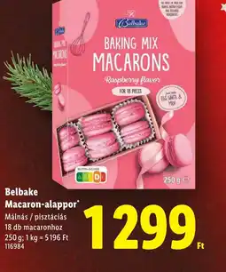 Lidl Belbake Macaron-alappor ajánlat