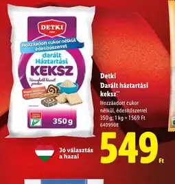 Lidl Detki Darált háztartási keksz ajánlat