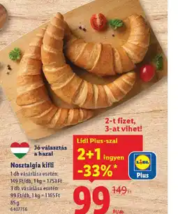 Lidl Nosztalgia kifli ajánlat
