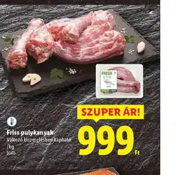 Lidl Friss pulykanyak ajánlat