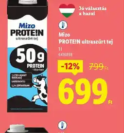 Lidl Mizo PROTE!N ultraszűrt tej ajánlat